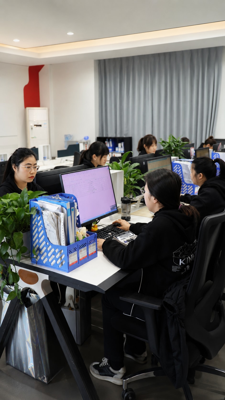 The Maisen team at work in the Foshan office